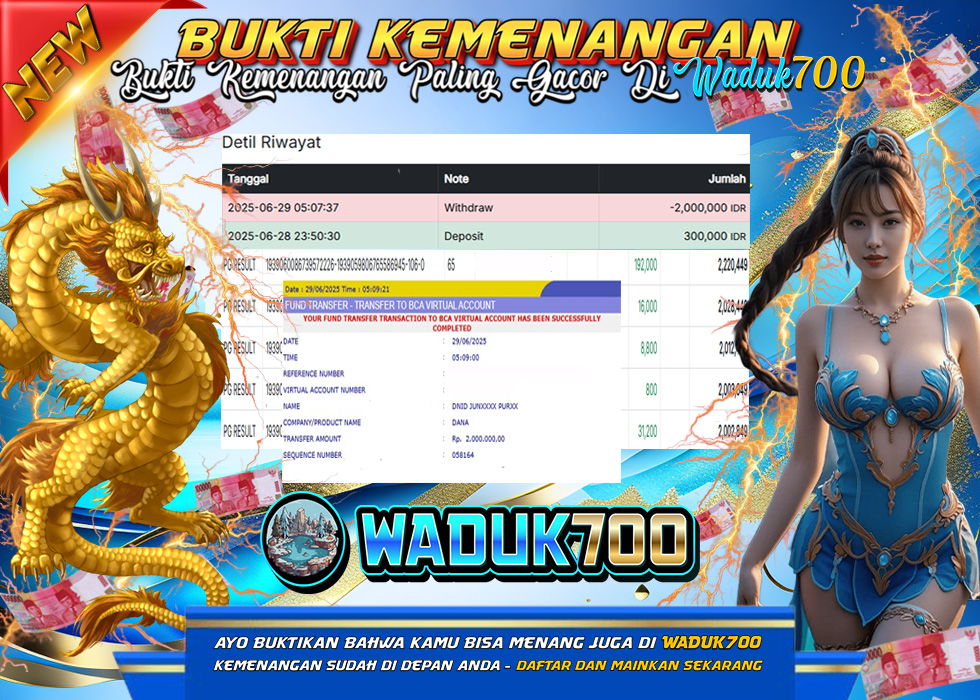 BUKTI JACKPOT SLOT MAHJONG WAYS TERPERCAYA DI INDONESIA TGL 29-06-2025