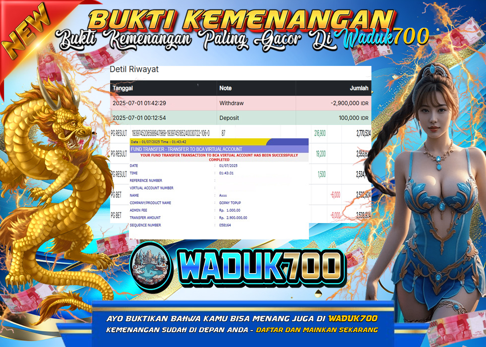 BUKTI JACKPOT SLOT TREASURES OF AZTEC TERPERCAYA DI INDONESIA TGL 01-07-2025