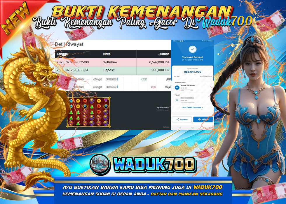 BUKTI JACKPOT SLOT TERPERCAYA DI INDONESIA TGL 26-07-2025