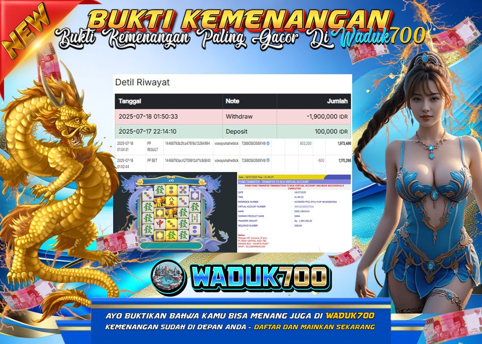 BUKTI JACKPOT SLOT MAHJONG WINS 3 BLACK SCATTER TERPERCAYA DI INDONESIA TGL 18-07-2025