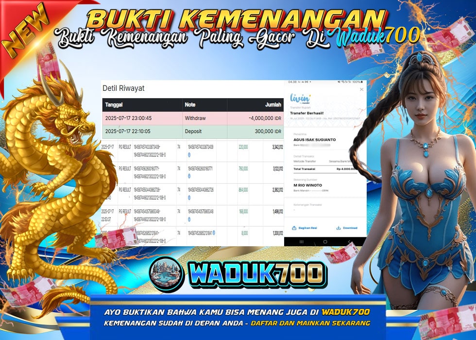 BUKTI JACKPOT SLOT MAHJONG WAYS 2 TERPERCAYA DI INDONESIA TGL 18-07-2025