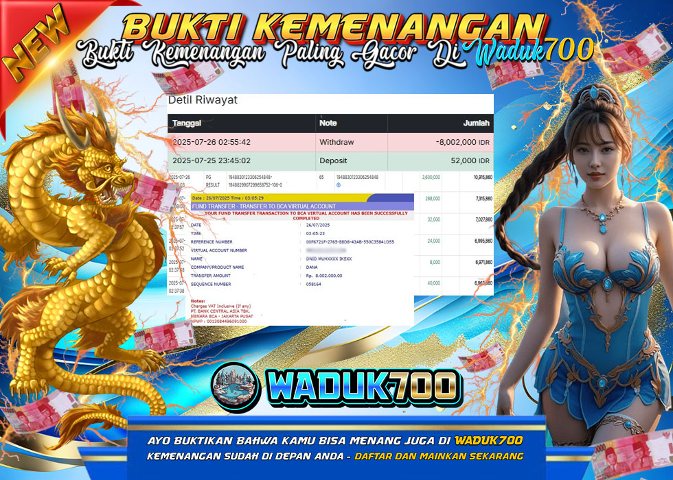 BUKTI JACKPOT SLOT MAHJONG WAYS TERPERCAYA DI INDONESIA TGL 26-07-2025