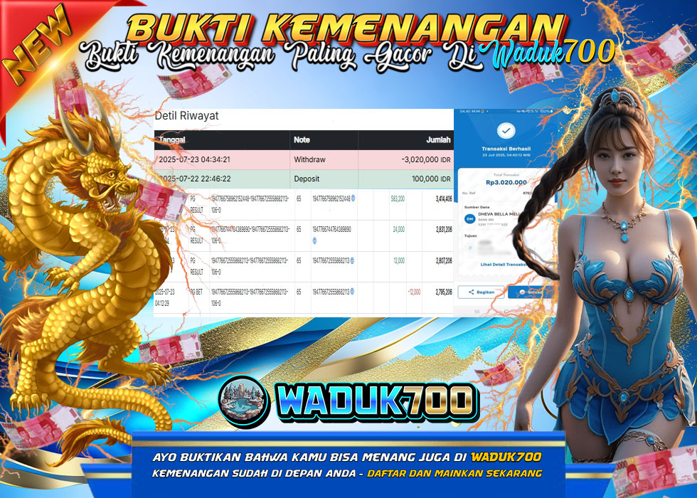 BUKTI JACKPOT SLOT MAHJONG WAYS TERPERCAYA DI INDONESIA TGL 23-07-2025