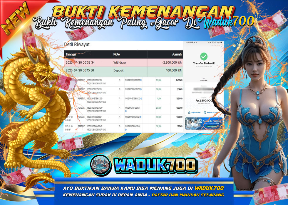 BUKTI JACKPOT SLOT MAHJONG WAYS 2 TERPERCAYA DI INDONESIA TGL 30-07-2025