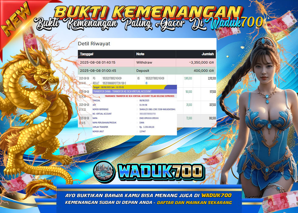 BUKTI JACKPOT SLOT MAHJONG WAYS TERPERCAYA DI INDONESIA TGL 08-08-2025