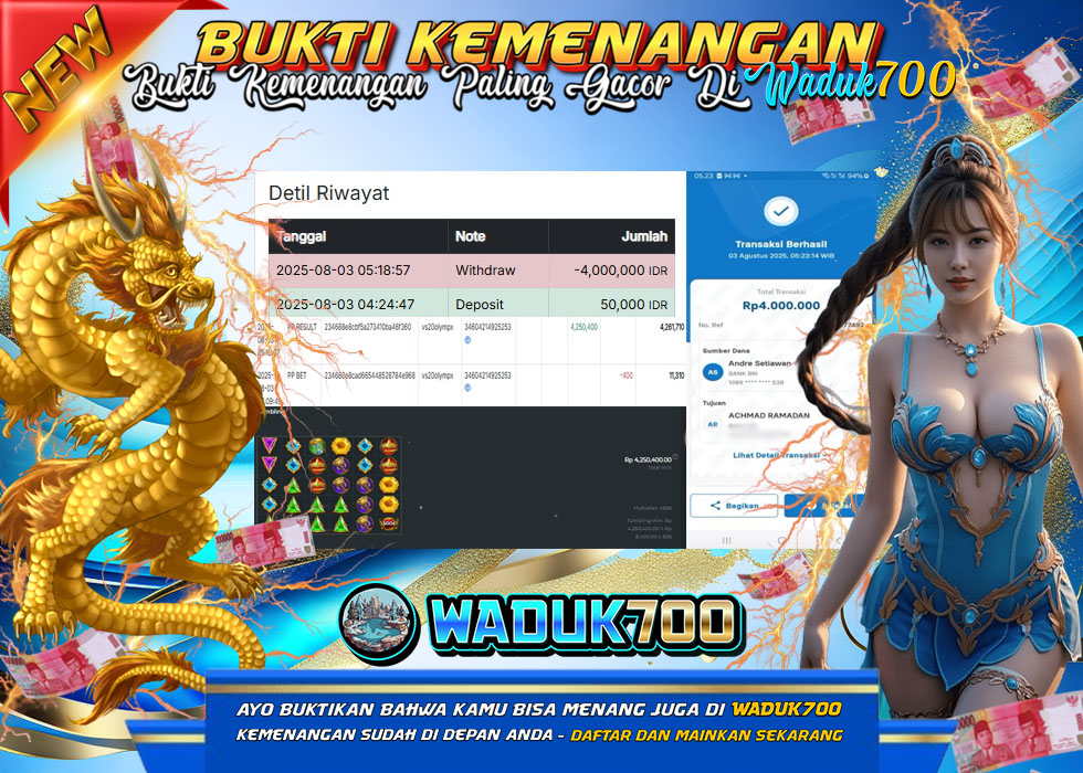 BUKTI JACKPOT SLOT GATES OF OLYMPUS 1000 TERPERCAYA DI INDONESIA TGL 03-08-2025