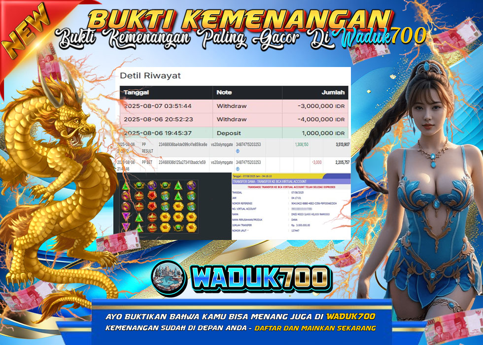 BUKTI JACKPOT SLOT GATES OF OLYMPUS 1000 TERPERCAYA DI INDONESIA TGL 07-08-2025