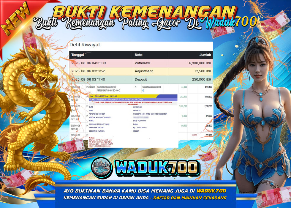 BUKTI JACKPOT SLOT CAISHEN WINS TERPERCAYA DI INDONESIA TGL 06-08-2025