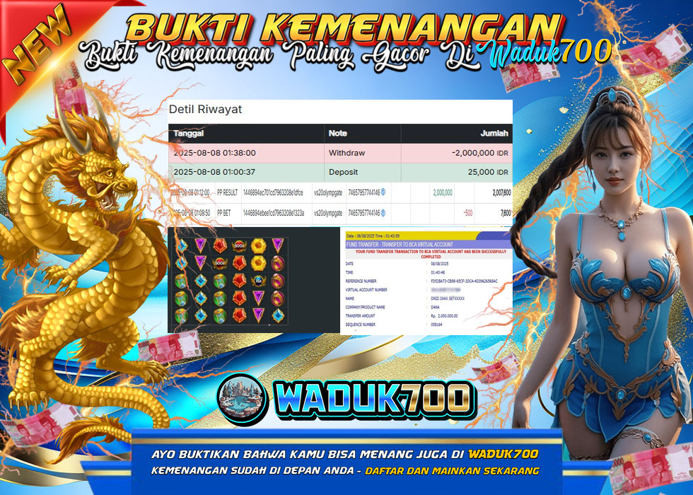 BUKTI JACKPOT SLOT GATES OF OLYMPUS TERPERCAYA DI INDONESIA TGL 08-08-2025