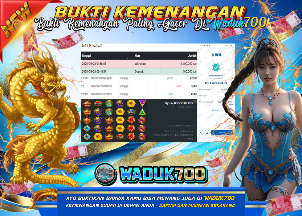 BUKTI JACKPOT SLOT GATES OF OLYMPUS TERPERCAYA DI INDONESIA TGL 28-09-2025