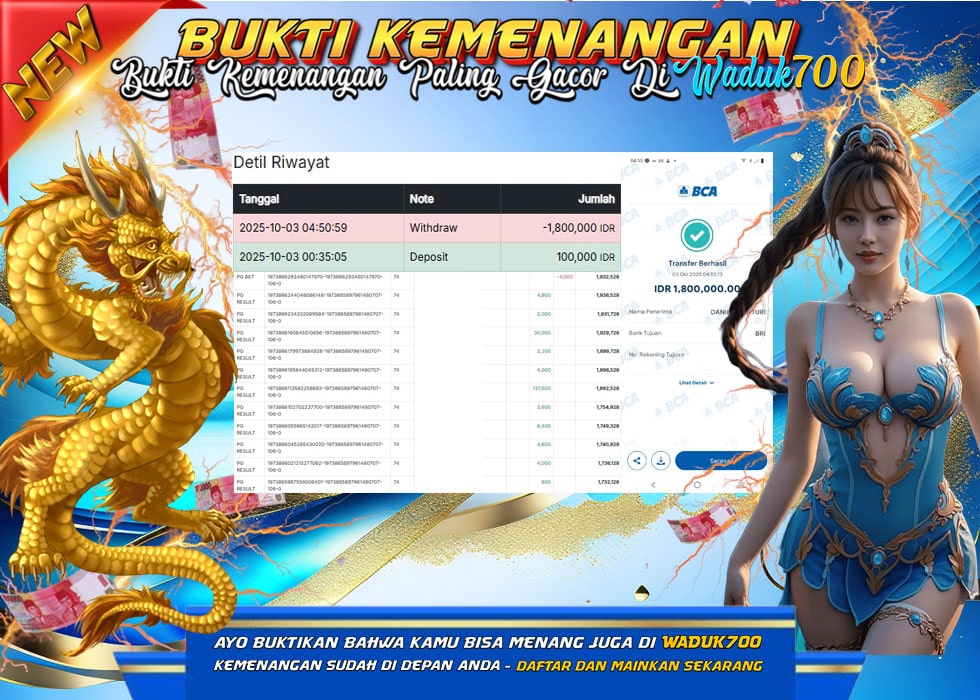 BUKTI JACKPOT SLOT MAHJONG WAYS 2 TERPERCAYA DI INDONESIA TGL 03-10-2025