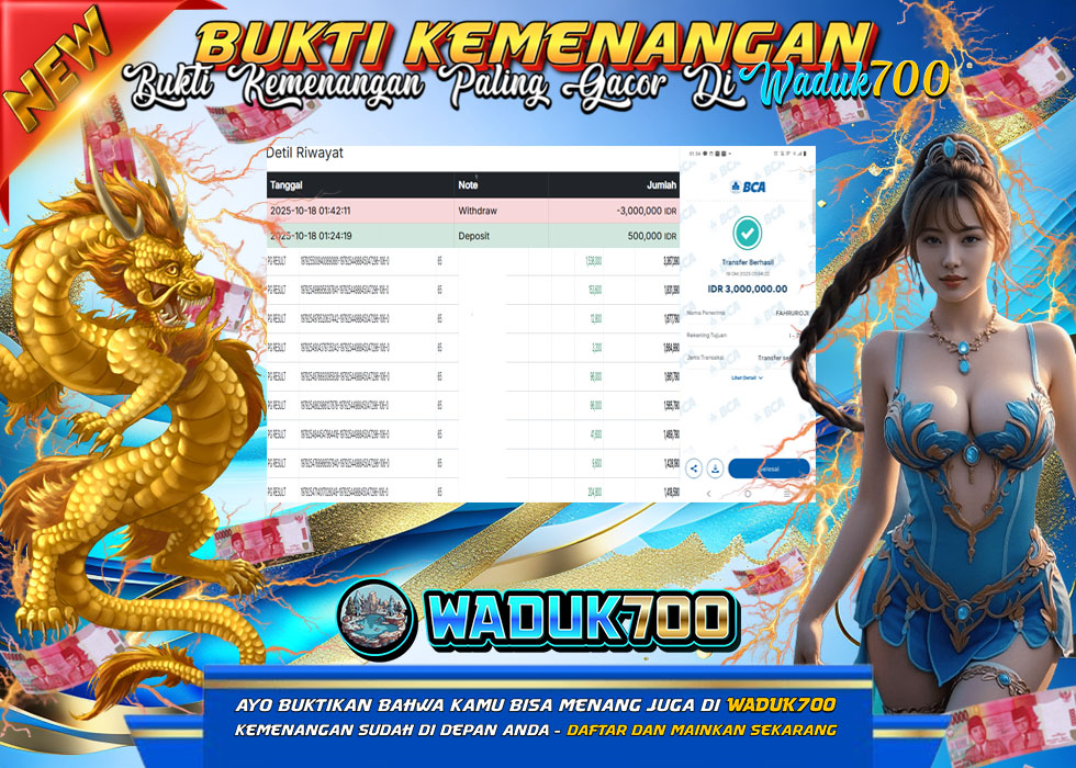 BUKTI JACKPOT SLOT MAHJONG WAYS TERPERCAYA DI INDONESIA TGL 18-10-2025