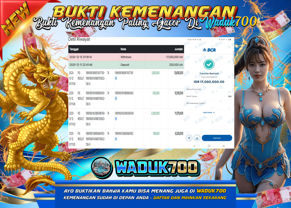 BUKTI JACKPOT SLOT MAHJONG WAYS 2 TERPERCAYA DI INDONESIA TGL 12-12-2025