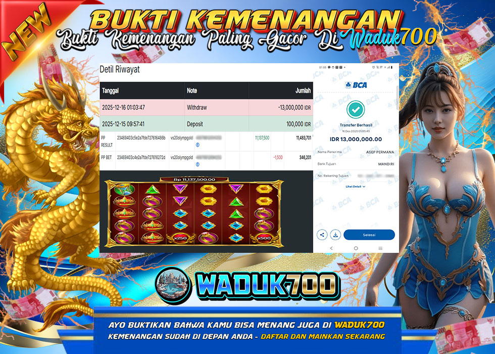 BUKTI JACKPOT SLOT GATES OF OLYMPUS SUPER SCATTER TERPERCAYA DI INDONESIA TGL 16-12-2025