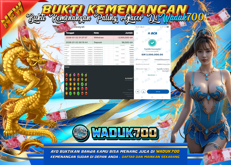 BUKTI JACKPOT SLOT GATES OF GATOT KACA TERPERCAYA DI INDONESIA TGL 22-01-2026