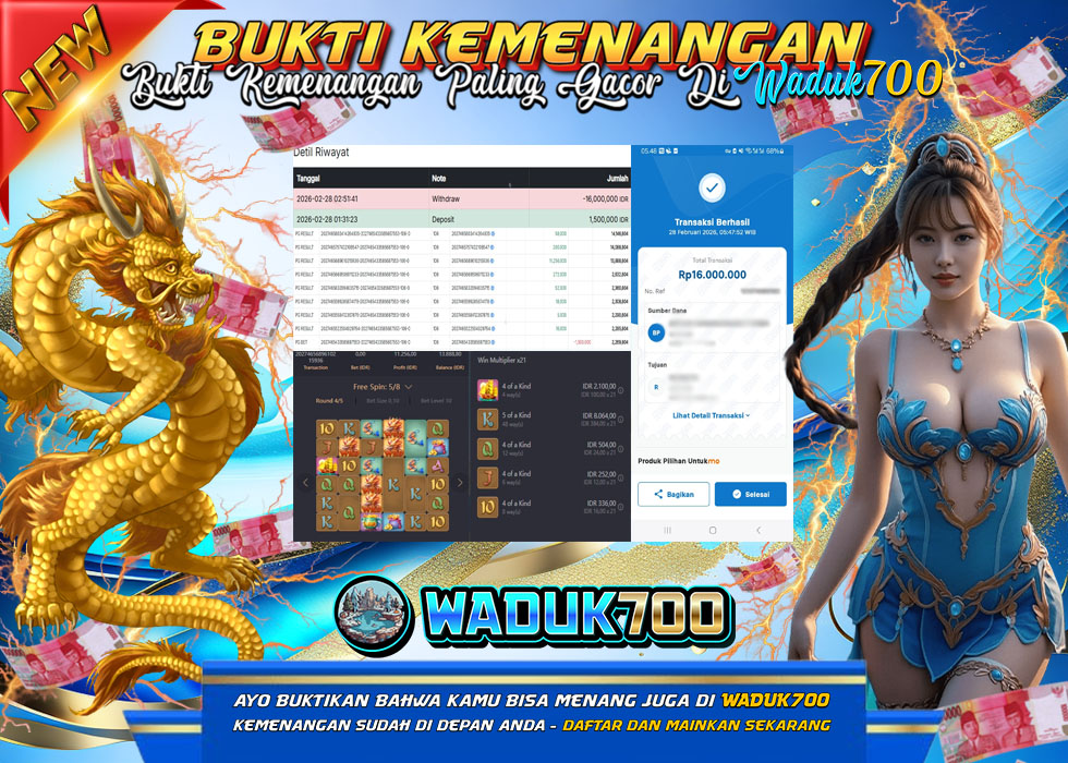 BUKTI JACKPOT SLOT WAYS OF THE QILIN TERPERCAYA DI INDONESIA TGL 28-02-2026