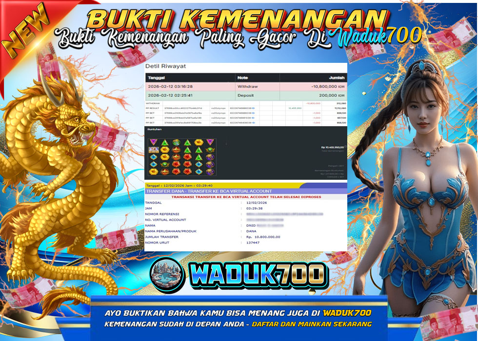 BUKTI JACKPOT SLOT GATES OF OLYMPUS TERPERCAYA DI INDONESIA TGL 12-02-2026
