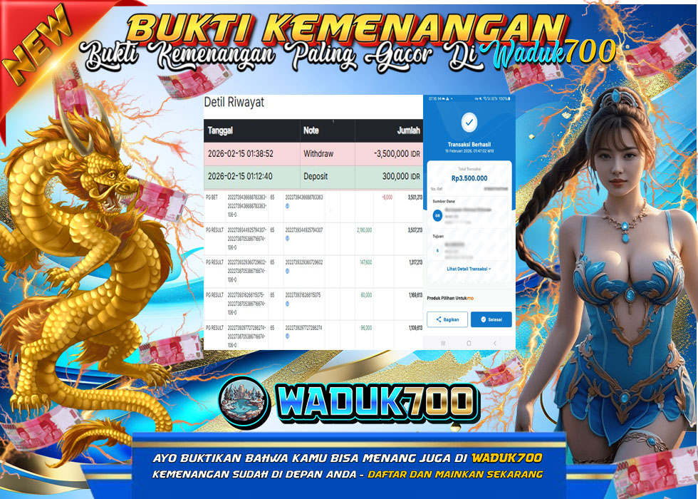 BUKTI JACKPOT SLOT MAHJONG WAYS TERPERCAYA DI INDONESIA TGL 15-02-2026
