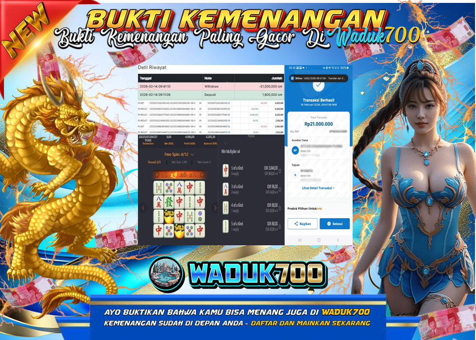 BUKTI JACKPOT SLOT MAHJONG WAYS TERPERCAYA DI INDONESIA TGL 14-02-2026