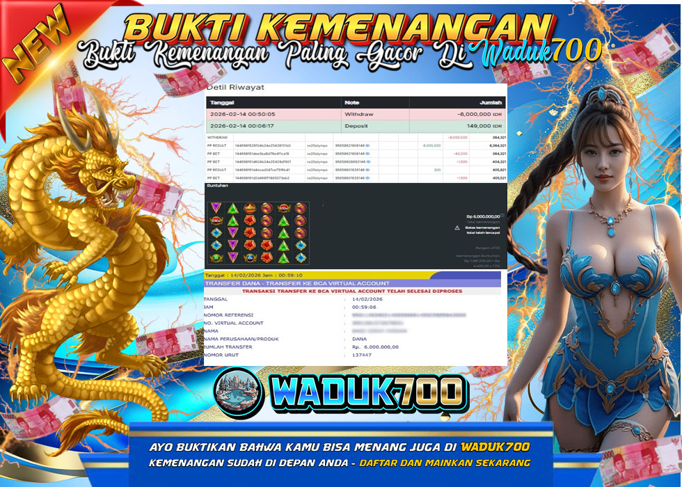BUKTI JACKPOT SLOT GATES OF OLYMPUS  TERPERCAYA DI INDONESIA TGL 14-02-2026