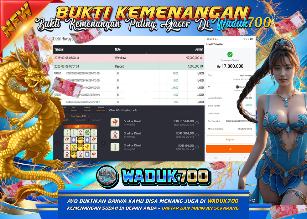 BUKTI JACKPOT SLOT MAHJONG WAYS TERPERCAYA DI INDONESIA TGL 08-03-2026