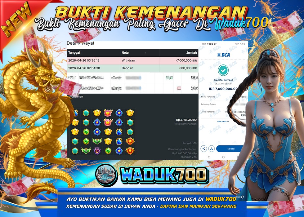 BUKTI JACKPOT SLOT STARLIGHT PRINCES 1000 DI INDONESIA TGL 26-04-2026