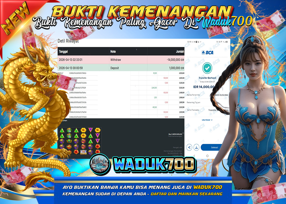 BUKTI JACKPOT SLOT GATES OF OLYMPUS 1000 DI INDONESIA TGL 13-04-2026