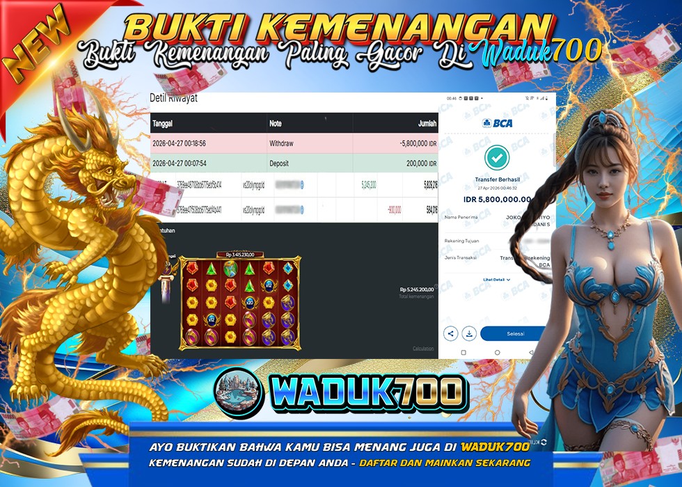 BUKTI JACKPOT SLOT GATES OF OLYMPUS SUPER SCATTER DI INDONESIA TGL 27-04-2026