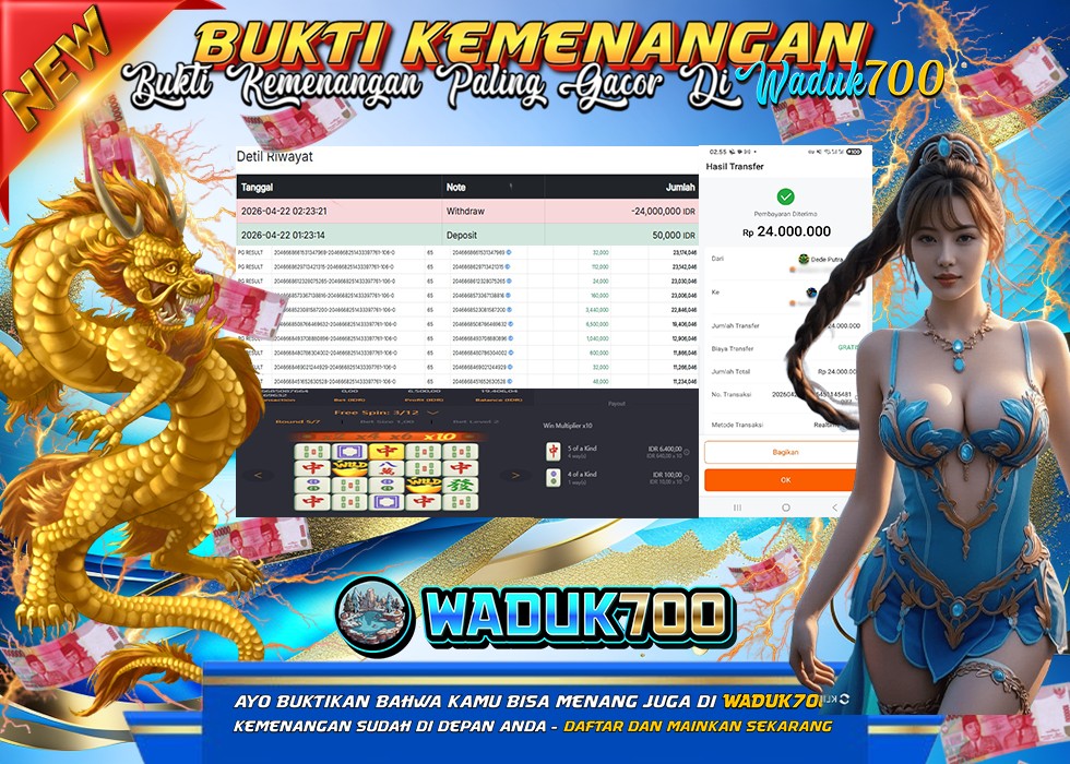 BUKTI JACKPOT SLOT MAHJONG WAYS DI INDONESIA TGL 22-04-2026