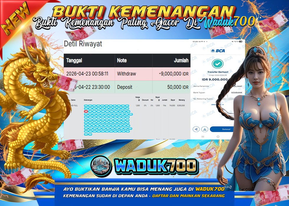BUKTI JACKPOT TOGEL TOTO MACAU DI INDONESIA TGL 23-04-2026