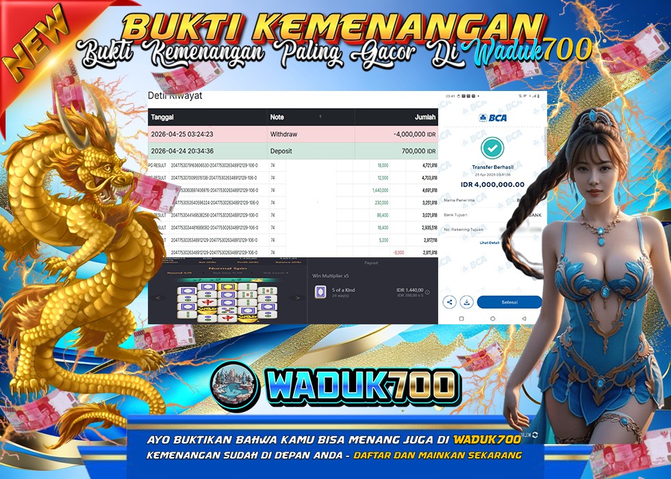 BUKTI JACKPOT SLOT MAHJONG WAYS 2 DI INDONESIA TGL 25-04-2026