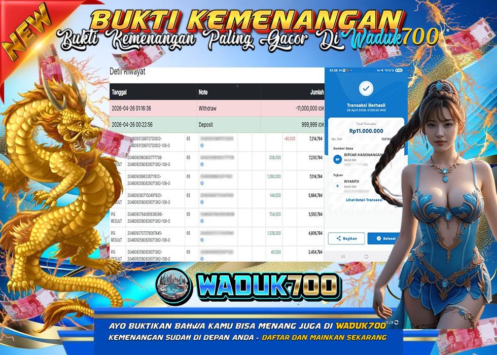 BUKTI JACKPOT SLOT MAHJONG WAYS 2 DI INDONESIA TGL 26-04-2026