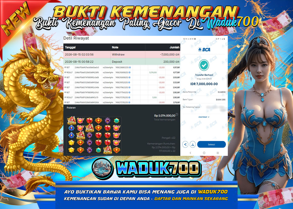 BUKTI JACKPOT SLOT STARLIGHT PRINCESS 1000 DI INDONESIA TGL 15-08-2026