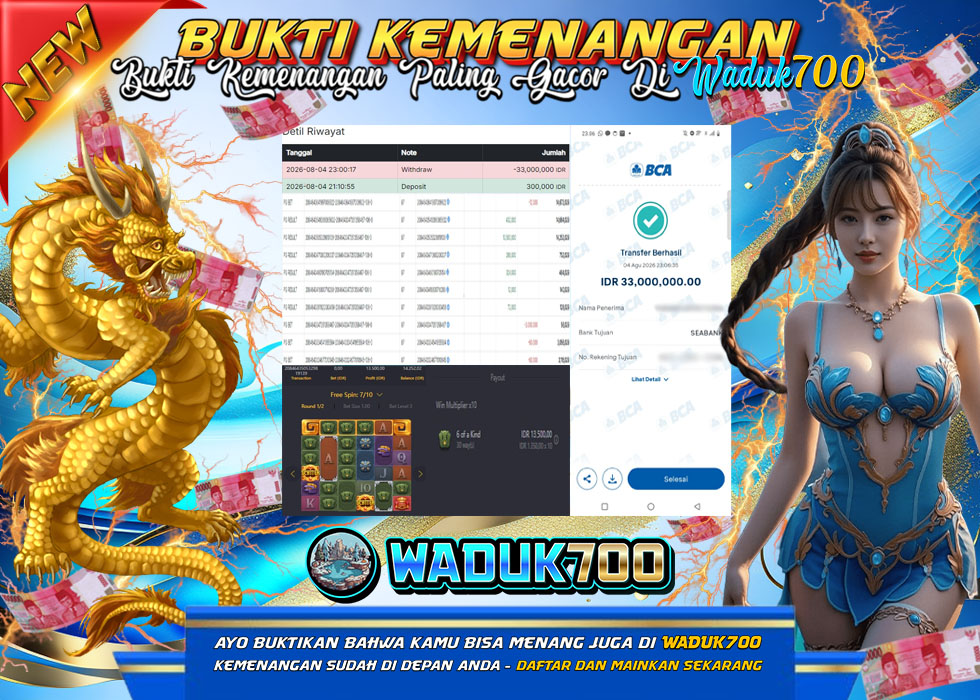 BUKTI JACKPOT SLOT TREASURES OF AZTEC DI INDONESIA TGL 05-08-2026