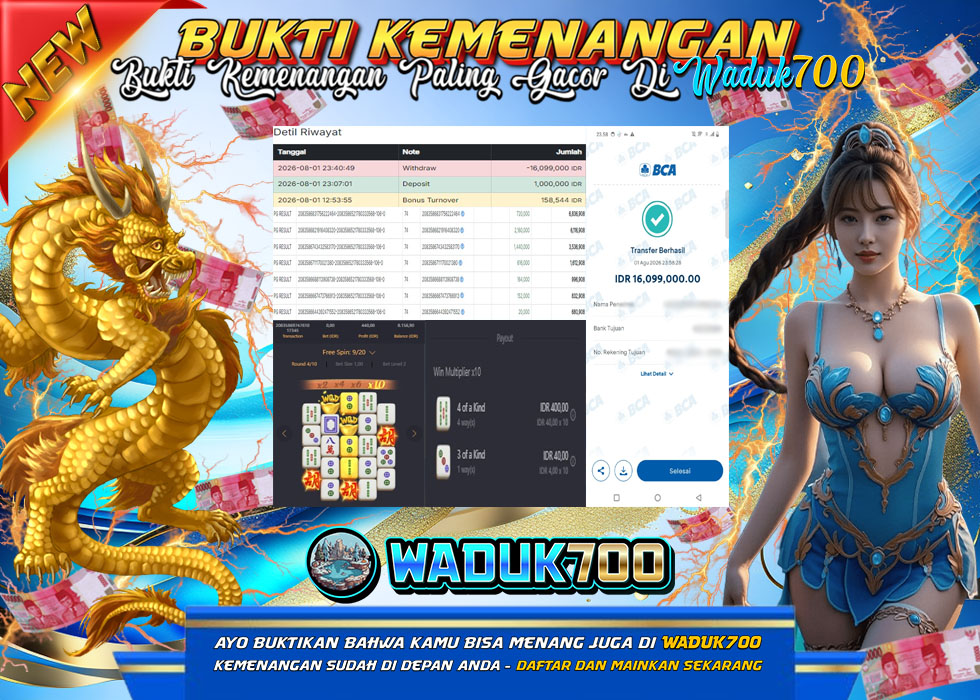 BUKTI JACKPOT SLOT MAHJONG WAYS 2 DI INDONESIA TGL 02-08-2026