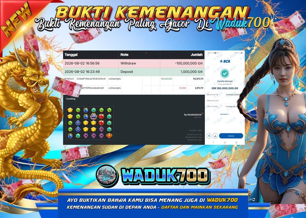 BUKTI JACKPOT SLOT STARLIGHT PRINCES TERPERCAYA DI INDONESIA TGL 02-08-2026