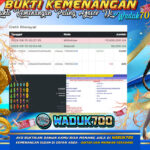 BUKTI JACKPOT SLOT GATES OF OLYMPUS 1000 TERPERCAYA  DI INDONESIA TGL 15-09-2026 WADUK700